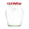 370ml Orcio Glass Jam Jar supplied with a choice of different lids.