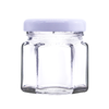 45ml Hexagonal Glass Jam & Honey Jars - Retail Packs