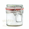 A  glass terrine jar with 100ml capacity. Perfect for wedding favours.
