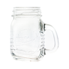 70ml Mason drinking glass jar with silver lid