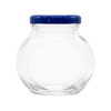 Glass sweet jar  with lid .  This 130ml jar is supplied with a twist off lid