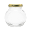 Glass sweet jar  with lid .  This 130ml jar is supplied with a twist off lid