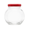 Glass sweet jar  with lid .  This 130ml jar is supplied with a twist off lid