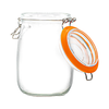 1 Litre Clip Top Jars (Kilnclip)