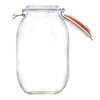 3 Litre Clip Top Glass Jars