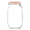 3 Litre Clip Top Glass Jars
