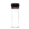 100ml glass spice jar with grinder top