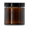120ml Amber Glass Cosmetic Jars