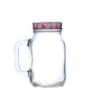 Mason Drinking Glass Jars 630ml (1 Pint) Solid Lid