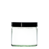 250ml Clear Glass Cosmetic Jars
