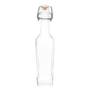 100ml glass swing top bottle - Ruby Glass Bottle.  This is a charming glass bottle, perfect for Sloe gin and homemade liqueurs.