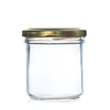 167ml Food Bonta Jam Jar - Gold Lid
