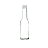 250ml Mineral Glass Bottle with white duet cap
