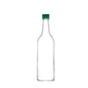 750ml Mineral Glass Bottle with green duet cap