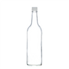 750ml Mineral Glass Bottle with white duet cap