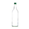 1 Litre Mineral Glass Bottle with green duet cap