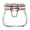 Wholesale 500ml Clip top Glass Jars
