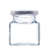 Wholesale 130ml Square Glass Jar