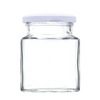 282ml square glass jar