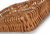 Wicker, Willow Woven Food Tray (Small) Shallow L250mm x W200mm x H50mm