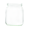 344ml Squat Glass 1lb Honey Jar with Aluminium Gold Screw Lids or White Plastic Lids
