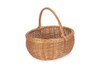 Wicker, Willow Woven, Large De Luxe Shopper. L465mm x W410mm x H410 including handle