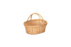Wicker, Willow Woven, Small Swing Handled Shopper L330mm x W280mm x H180mm