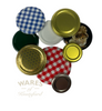 Mix Box of Jam Jar Replacement Lids