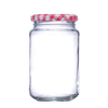 Classic 12oz 300ml Clear Glass Jam Jar, suitable for all kinds of preserving