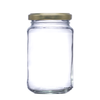 Classic 12oz 300ml Clear Glass Jam Jar, suitable for all kinds of preserving
