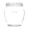 A 212ml Gourmet Glass Jam Jar. Supplied with a heat sealable and vinegar proof lid