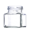 FREE SHIPPING 64 or 100 x 130ml Square Jam Jars