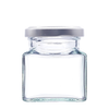 FREE SHIPPING 64 or 100 x 130ml  Square Jam Jars