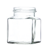 FREE SHIPPING 64 or 100 x 282ml (200g) Square Jam Jars