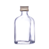 FREE SHIPPING 70 X 50ml miniature square glass bottle - Retail Packs