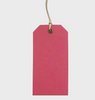 Red Kraft paper Card Gift Tag