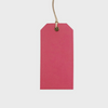 Red Kraft paper Card Gift Tag