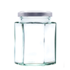 190ml Hexagonal Glass Jam Jar - Retail and Wholesale Packs