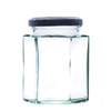 190ml Hexagonal Glass Jam Jar - Retail and Wholesale Packs