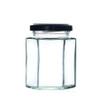 190ml Hexagonal Jam Jars