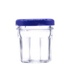 46ml Miniature Bonne Maman Glass Jar with Blue Lid