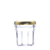 *CLEARANCE* 46ml Miniature Bonne Maman Glass Preserving Jar