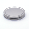 Silver Mason Jar 1 Part Lids x 50 - For all Standard Neck Mason Jars