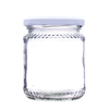 12oz (300ml) Honeycomb Glass Jar with Twist Lid