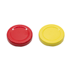 43mm Replacement Jam Jar lids in Red & Yellow
