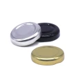 38mm Black BUTTON Glass Jar Twist-off Lids - Retail & Wholesale Packs