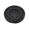 63mm Black Button Glass Jar Twist-off Lids