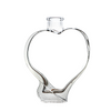 200ml Heart Shaped Gin & Liqueur Bottle with Cork Stopper