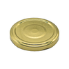66mm Safety Button Lids in Gold - Retail and Wholesale