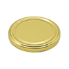 82mm Glass Jar Lid in Gold